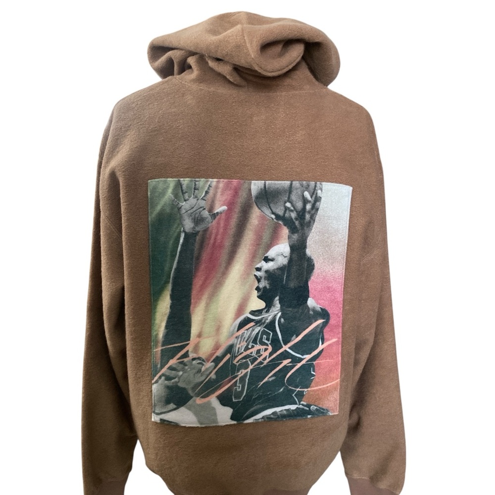 NIKE AIR JORDAN MEN'S PRESTIGE FLIGHT HERITAGE HOODIE DC9584-256 SIZE MED LG